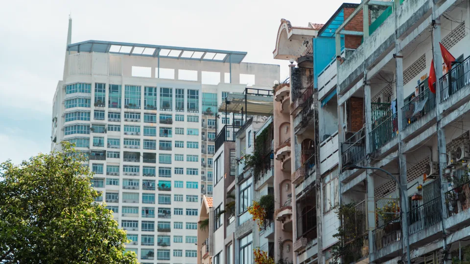 Đất nền nhìn từ trên cao